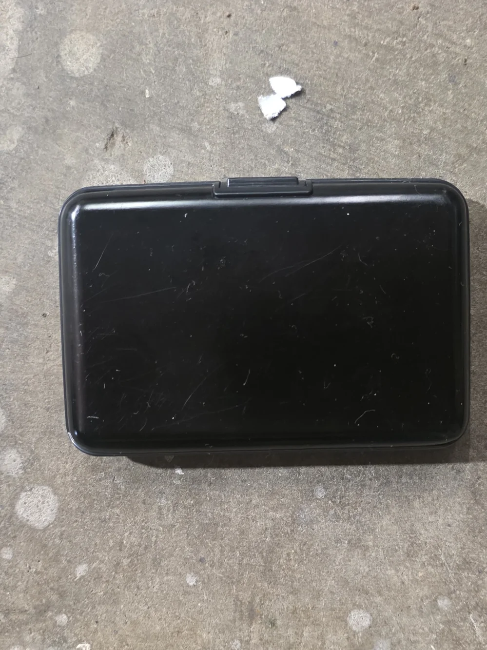Compact Black Travel Wallet / Card Case